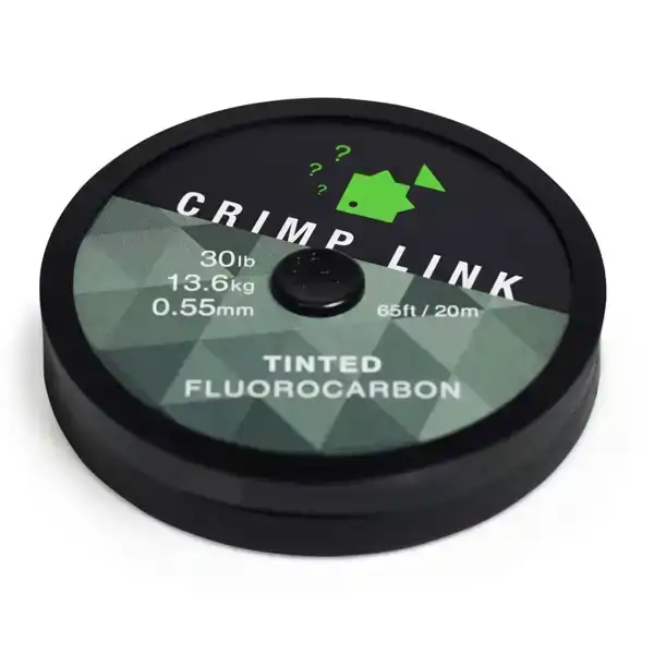 Crimp Link Tinted Fluorocarbon - 30 lb - 0,55 mm
