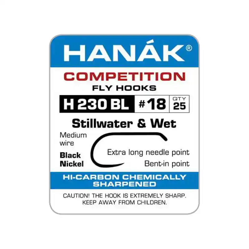 H 230 BL - Stillwater & Wet Fly - Haak: 14