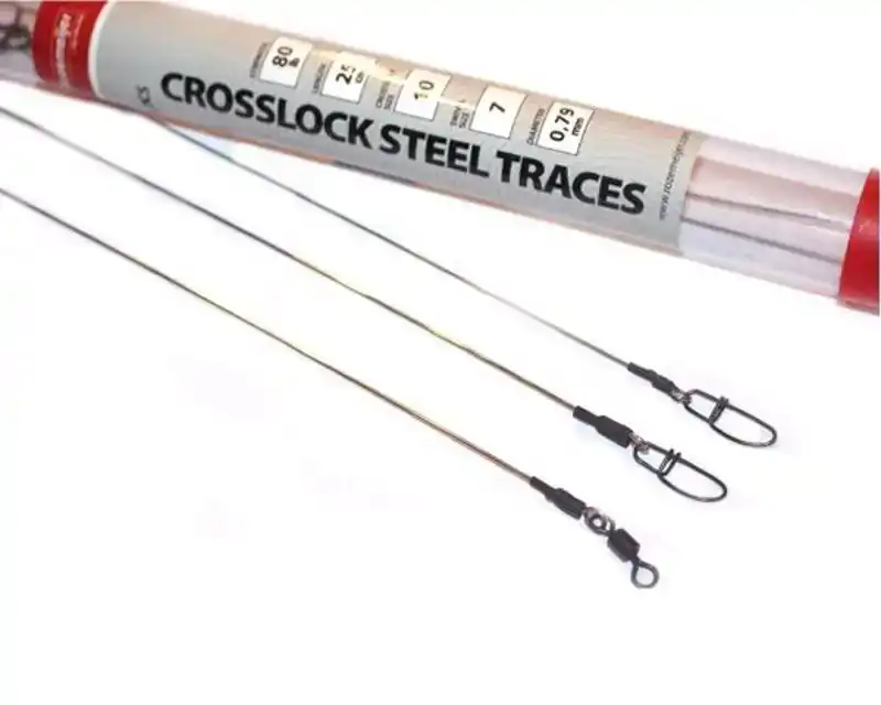 Crosslock Steel Traces - 80 lb. - 25 cm