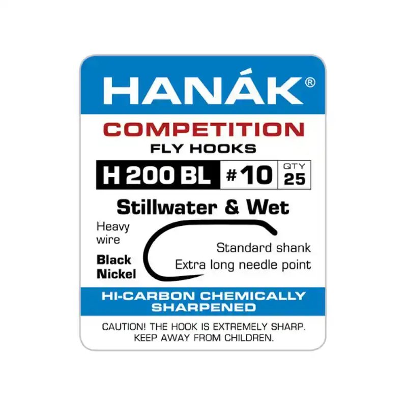 H 200 BL - Stillwater & Wet Fly - Haak: 14