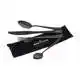Cookware Black Stainless Cutlery Set