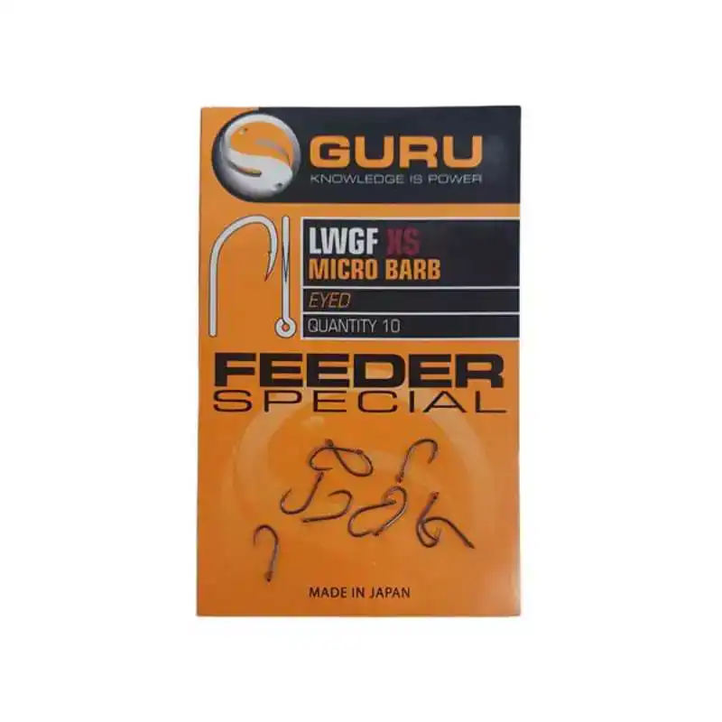 Feeder Special XS Eyed Hooks - Barbed - Haak: 10