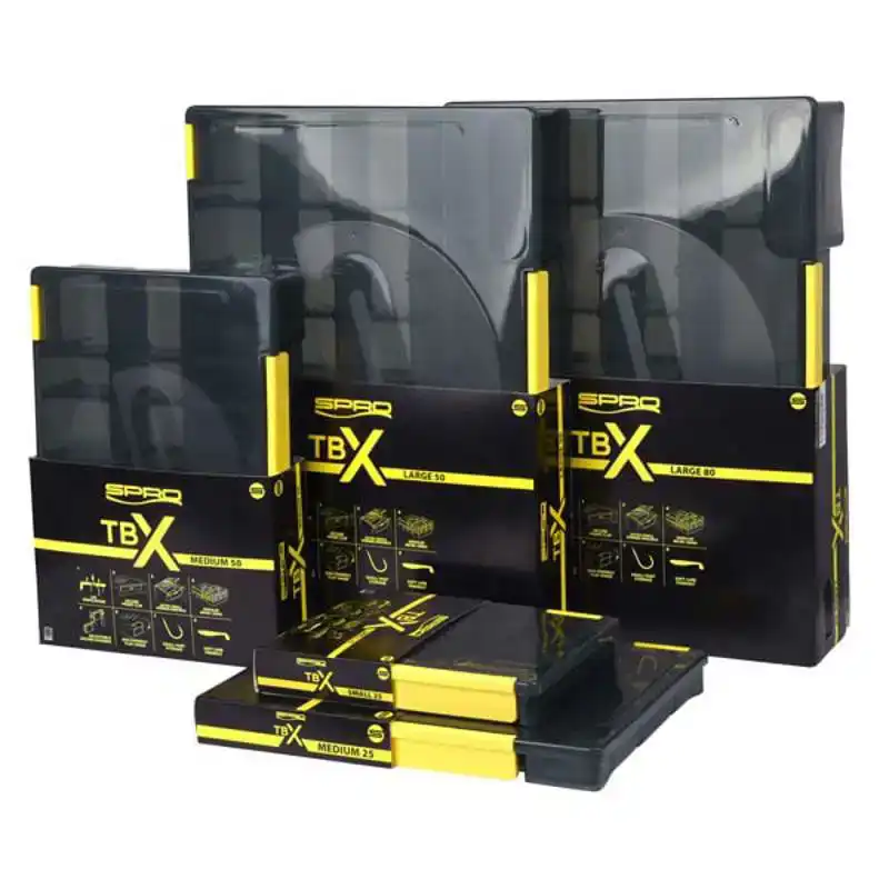 TBX Tackle Box - Dark - S25 - 17,5 x 12,5 x 2,5 cm