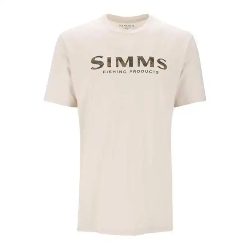 Shroud Fill Logo T-Shirt - Maat: L - Natural