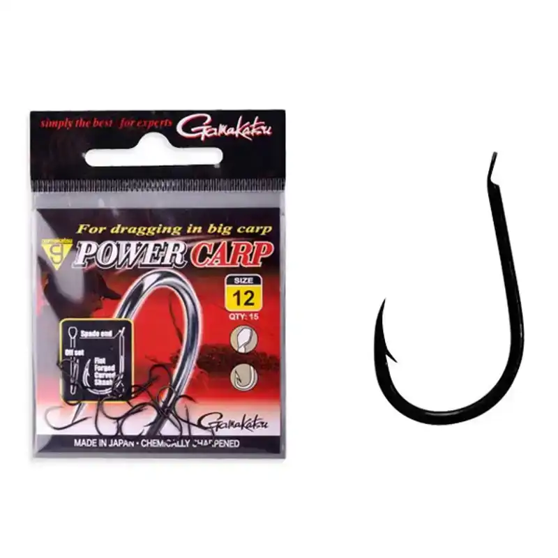G-Power Carp Flatted Eye - Barbed - Maat: 10