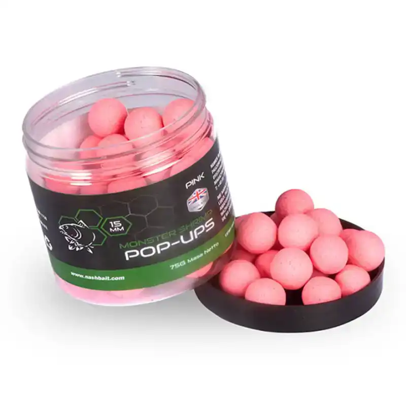 Monster Shrimp Pink Pop Ups - 15 mm