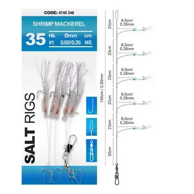 Shrimp Mackerel - Salt Rig 35