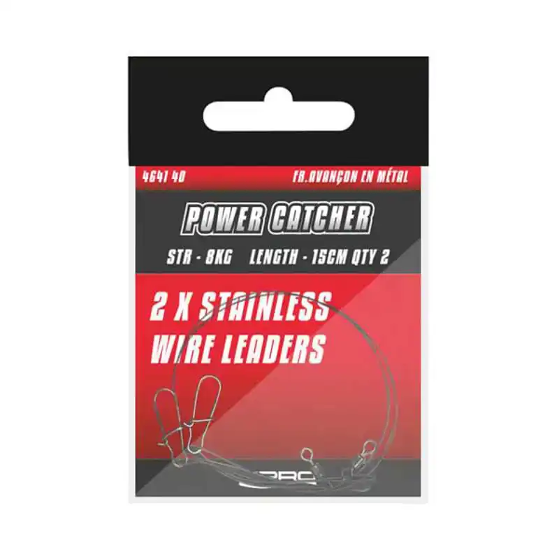 Power Catcher Wire Leader - 12 kg - 30 cm