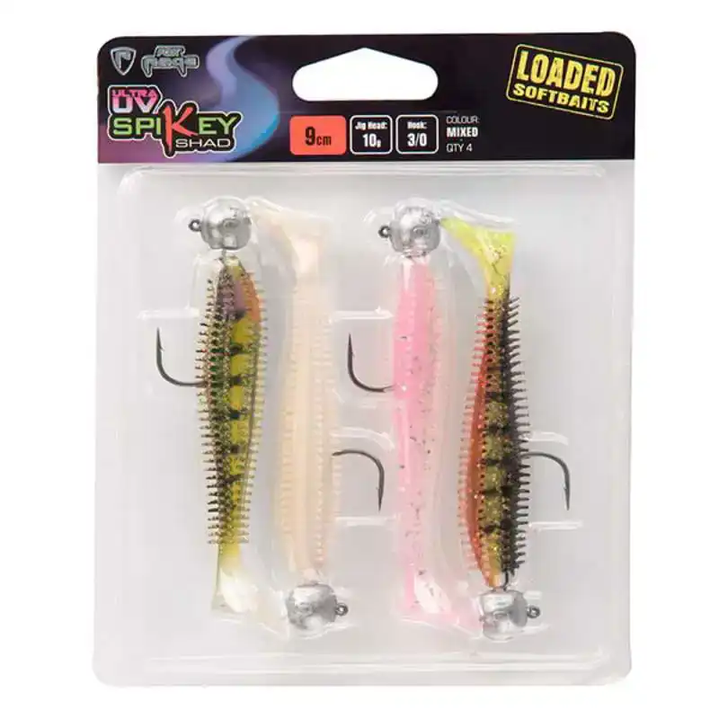 Loaded Spikey Shads - 12 cm - 15 gram