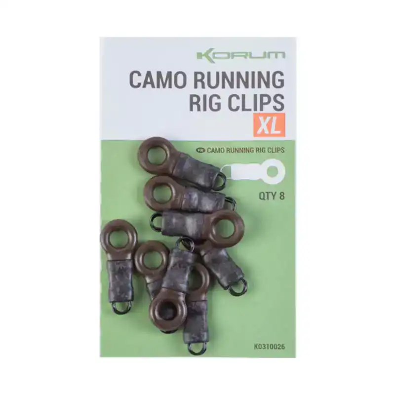 Camo Running Rig Clips - Small