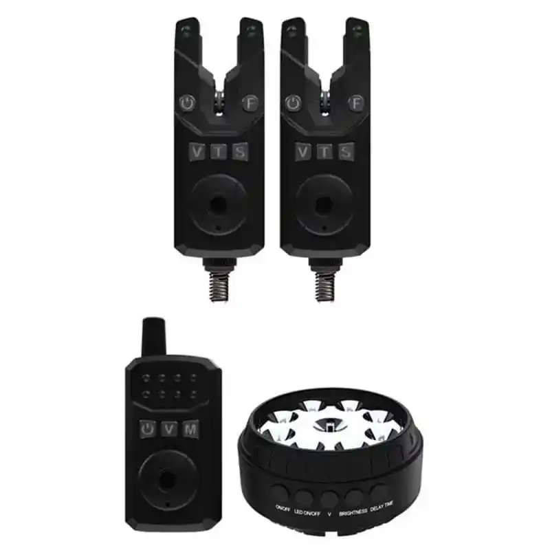 SKS2 Alarm Set + Bivvy Lamp - 2 beetmelders + receiver