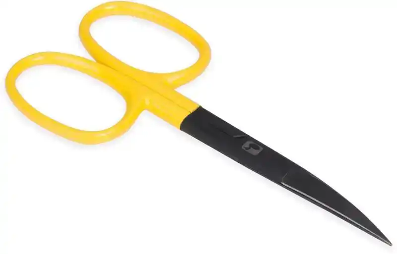 Ergo Curved Hair Scissors - Yellow