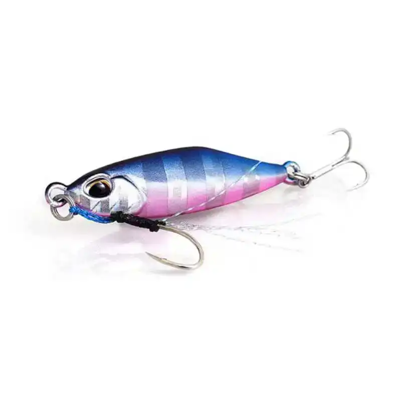 Tetra Jig - Blue Pink Zebra Glow