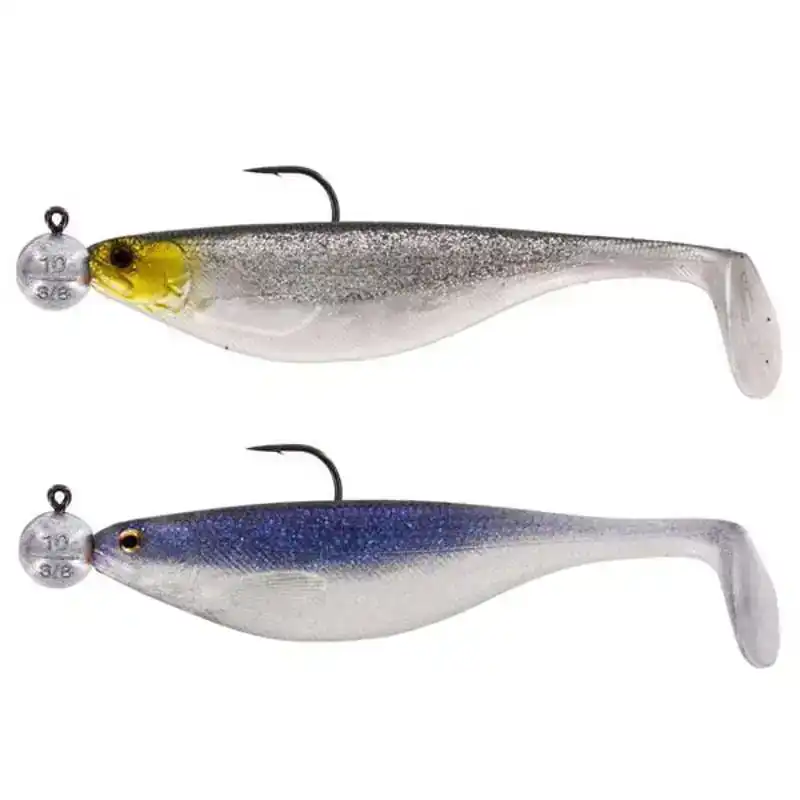 Shad Teez Ready & Rigged - 7 cm - Clear Water Mix 1