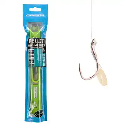 Pellet Waggler Bait Band Rigs - Barbless - Haken: 16 - 0,18 mm
