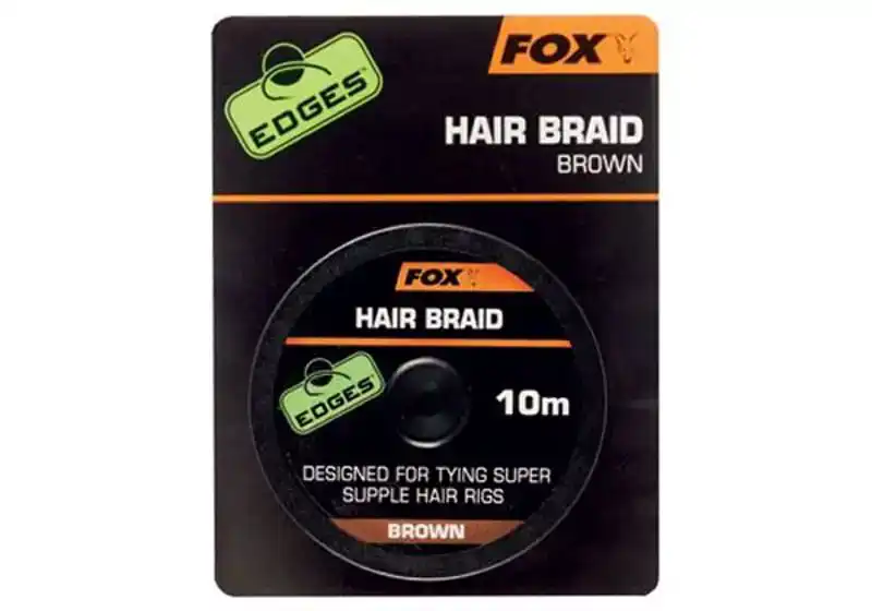 Edges Hair Braid - Brown - 10 m