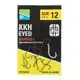 KKH Eyed Barbed Hook - Haak: 10