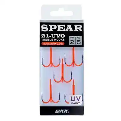 Spear 21-UVO Treble Hooks - Größe: 4/0