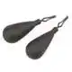 Tungsten Tear Drop Weights - Gravel Pit - 5,3 gram