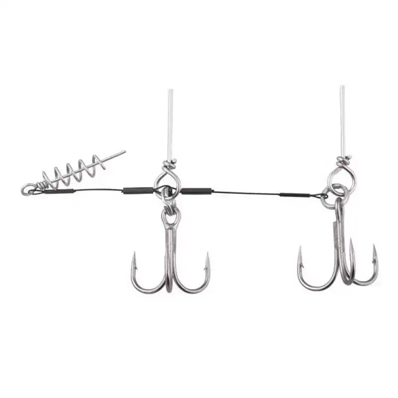 Soft Lure Pike Rig - Haak: 2/0 - 12 cm