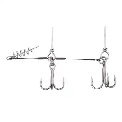 Soft Lure Pike Rig - Haak: 2/0 - 12 cm