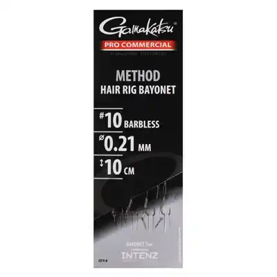 Pro Commercial Method Hair Rig Bayonet - Barbless