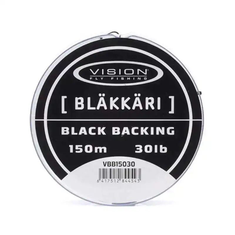 BLÄKKÄRI 150m 30lb, black backing