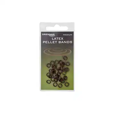 Latex Pellet Bands - Brown