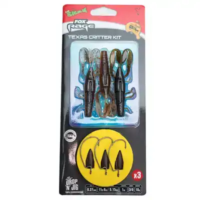 Ready Rigs Texas Critter Kit - Haak: 3/0 - 0,27 mm - 10 gram
