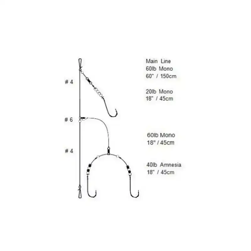 Flatfish Rig - Haak: 2