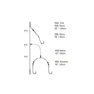 Flatfish Rig - Haak: 2