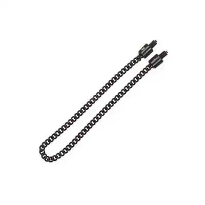 Black Stainless Chunky Chain - Plastic End