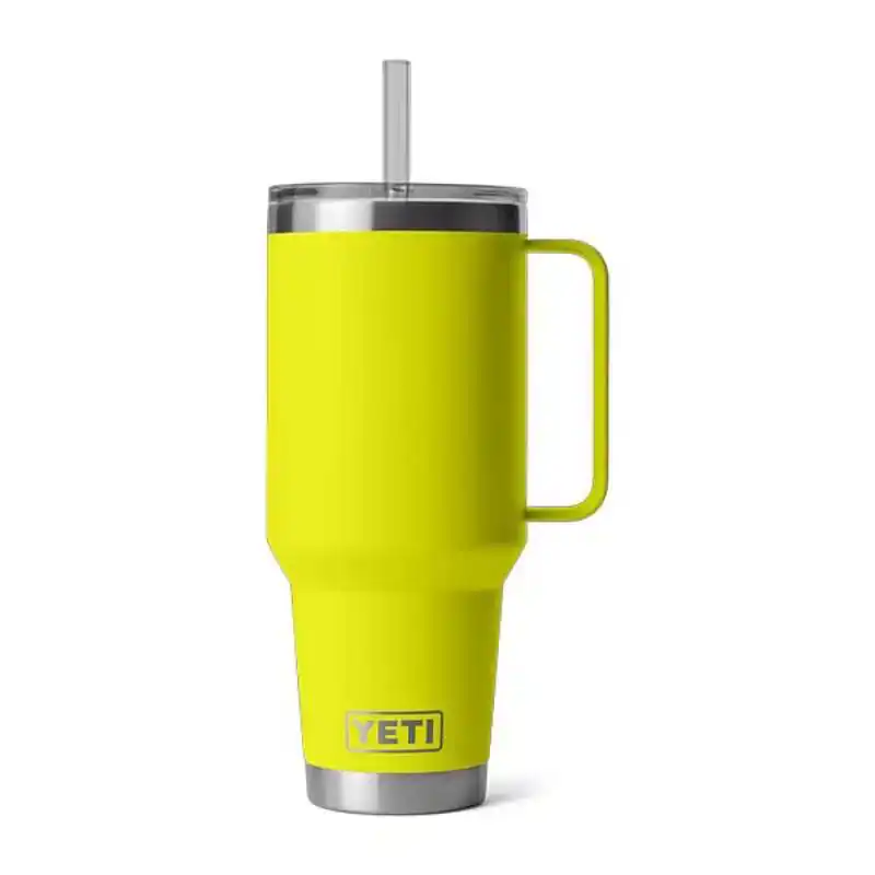 Rambler 42 oz Straw Mug - Firefly Yellow