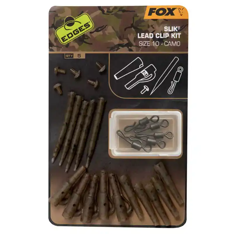 Edges Camo Slik Lead Clip Kit