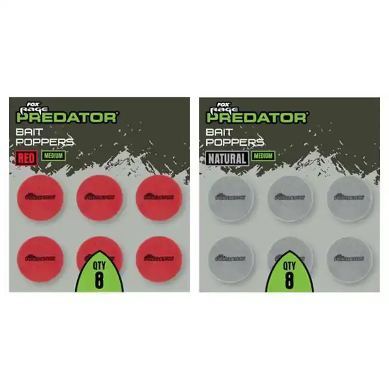 Predator Bait Poppers - Large - Grey