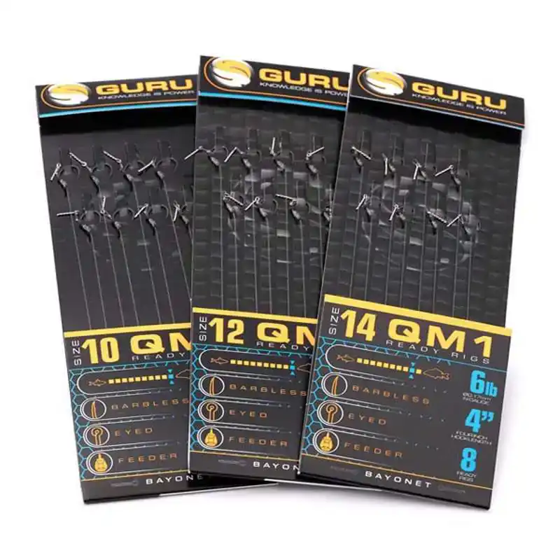 QM1 Bayonet Ready Rigs - Haak: 10 - 0,19 mm - 4''