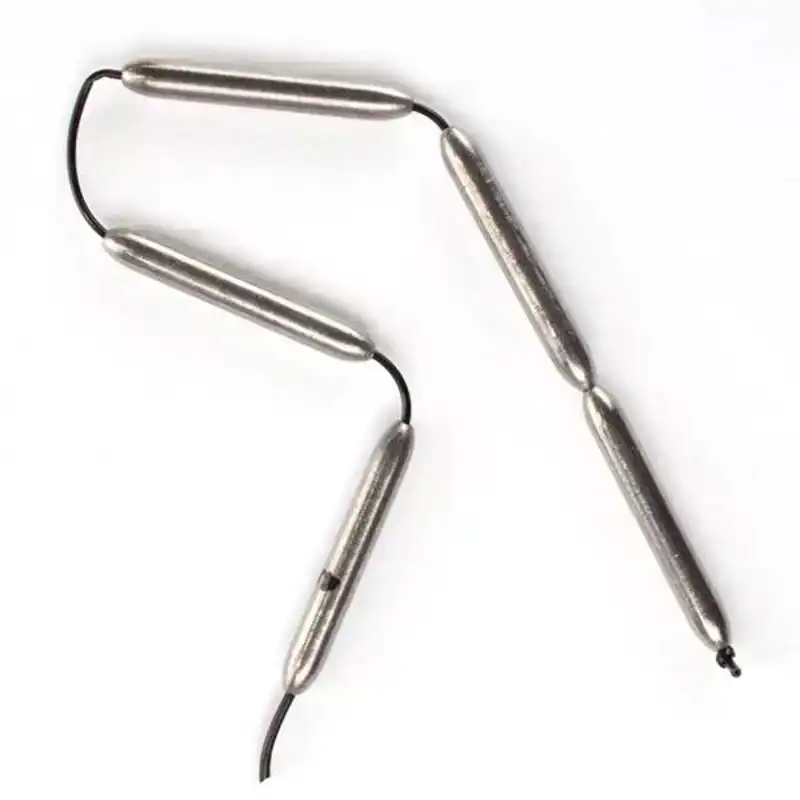 Blei 'Slim' Auf Silikonenschlauch - 0,3 gram