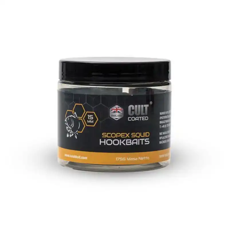 Scopex Squid Cult Coated Hookbaits - 15 mm