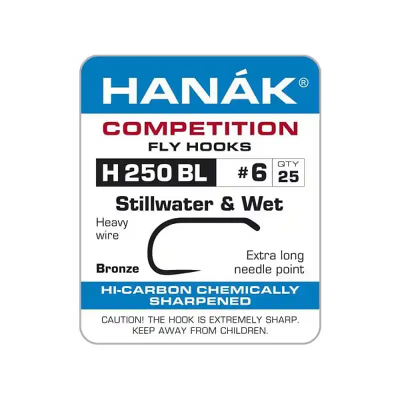 H 250 BL - Stillwater & Wet Fly - Haak: 10