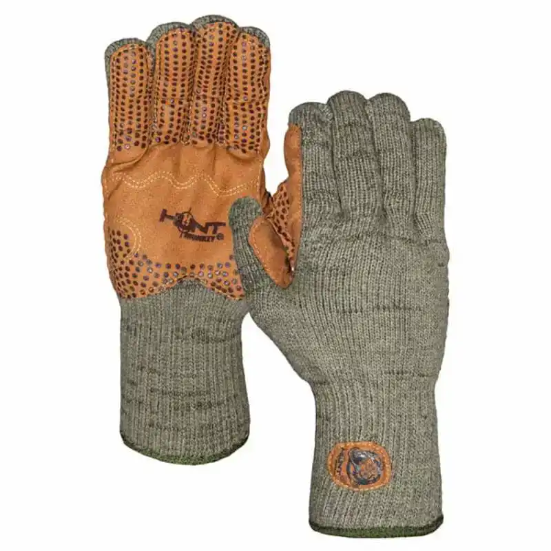 Wooly Olive Long Full Finger Fishing Gloves