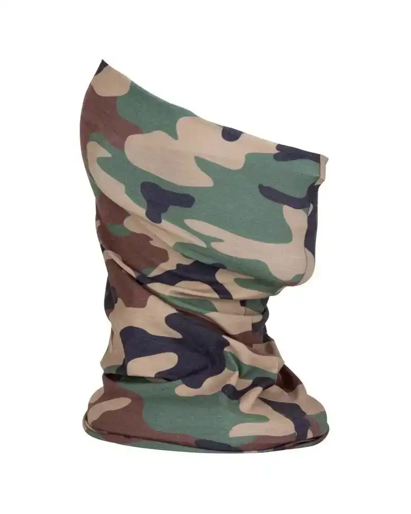 Neck Gaiter Woodland Camo
