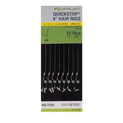 Quickstop Hair Rigs - Barbless
