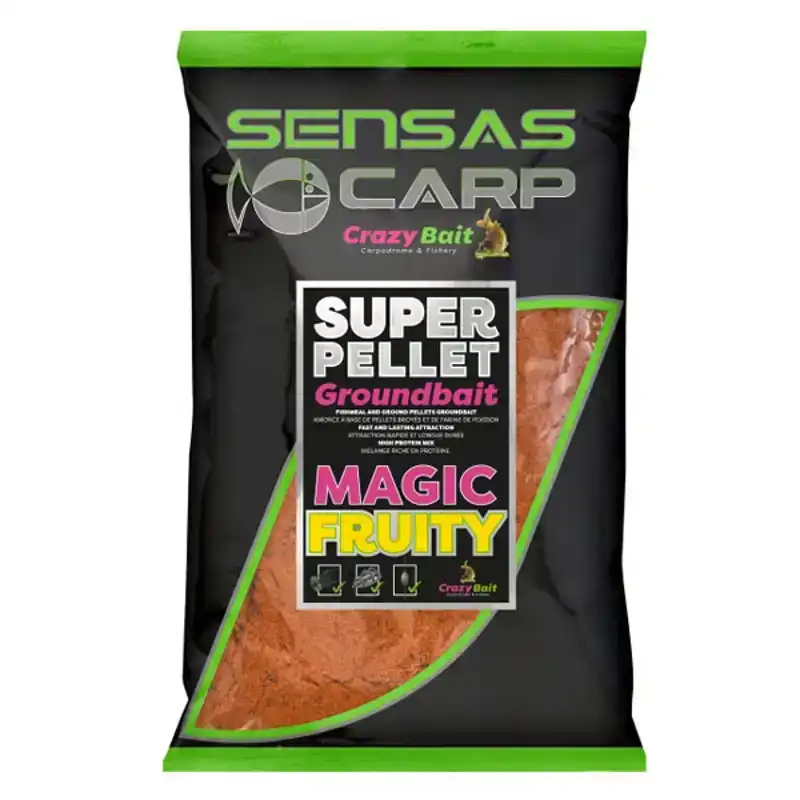 Crazy Bait Super Pellet Groundbait - Magic Fruity