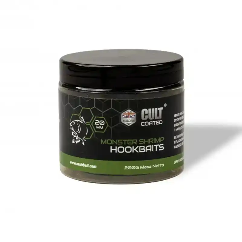 Monster Shrimp Cult Coated Hookbaits - 15 mm