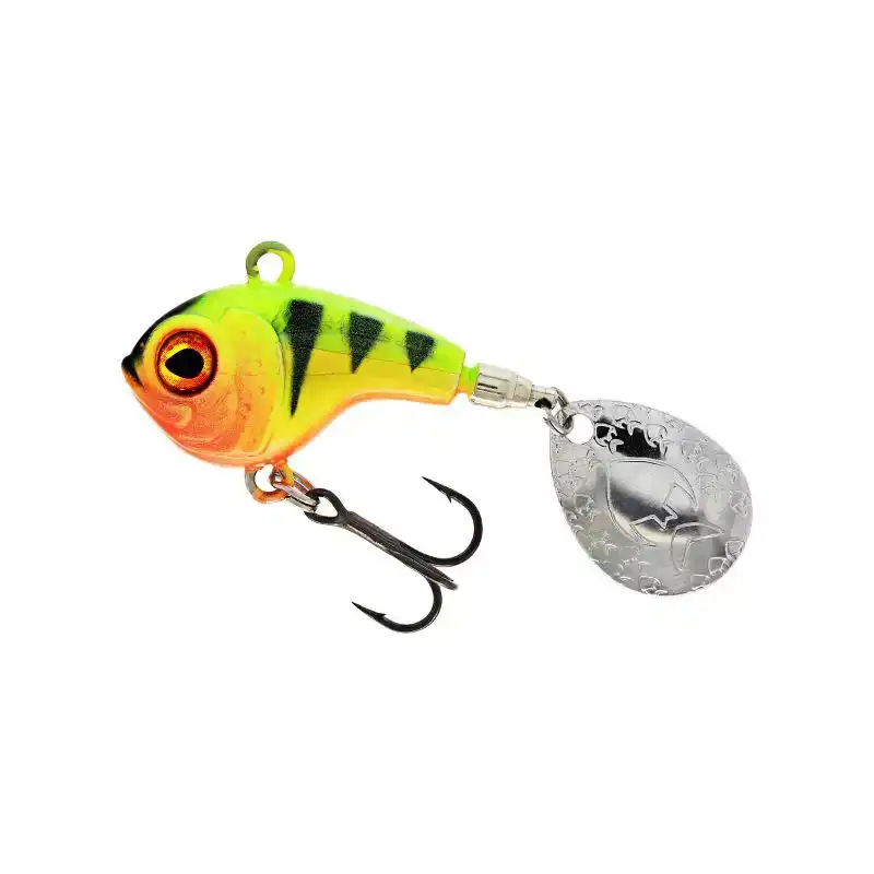 Dropbite Spin Tail Jig - 8 gram - Chart Perch