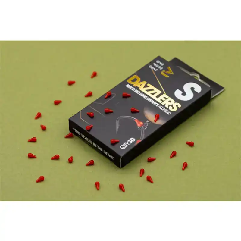 Dazzlers Blood Red Long Distance Hookbead