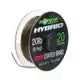 Hybrid Stiff Coated Braid - Weedy Green - 20 lb