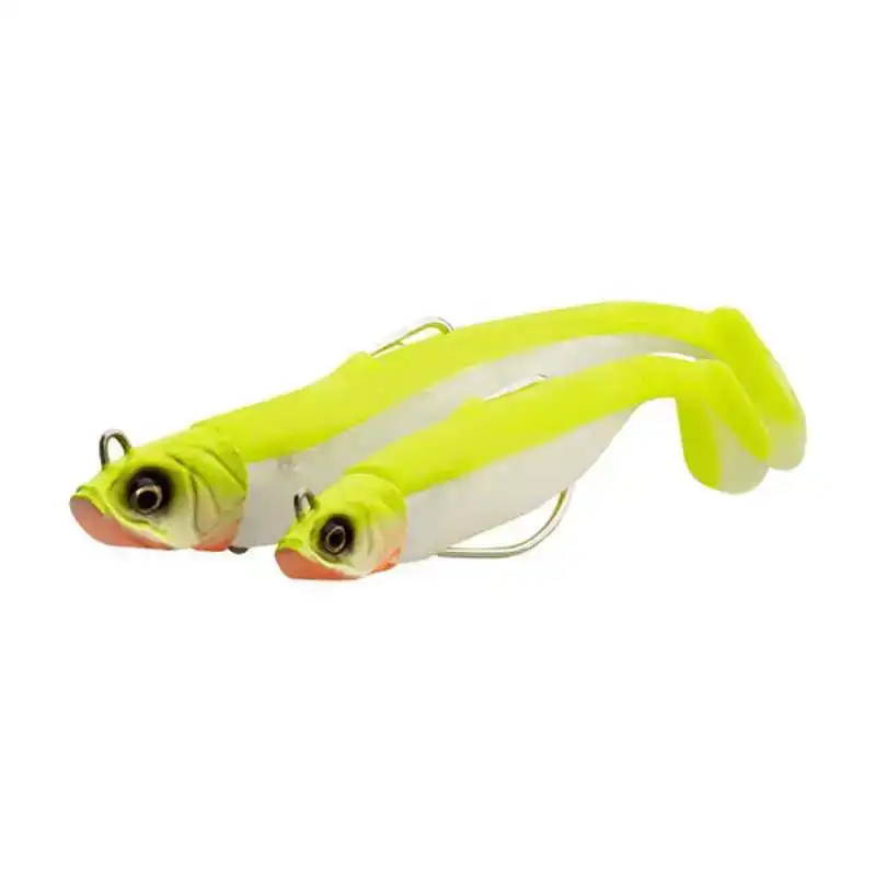 Savage Minnow Weedless - 10 cm - 16 gram - Blue Pearl Silver