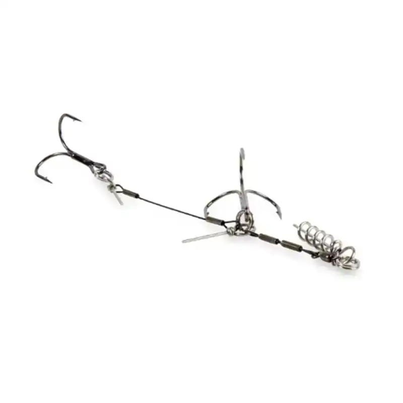 7 Strand Stainless Stinger - Haak: 1 - 60 lb