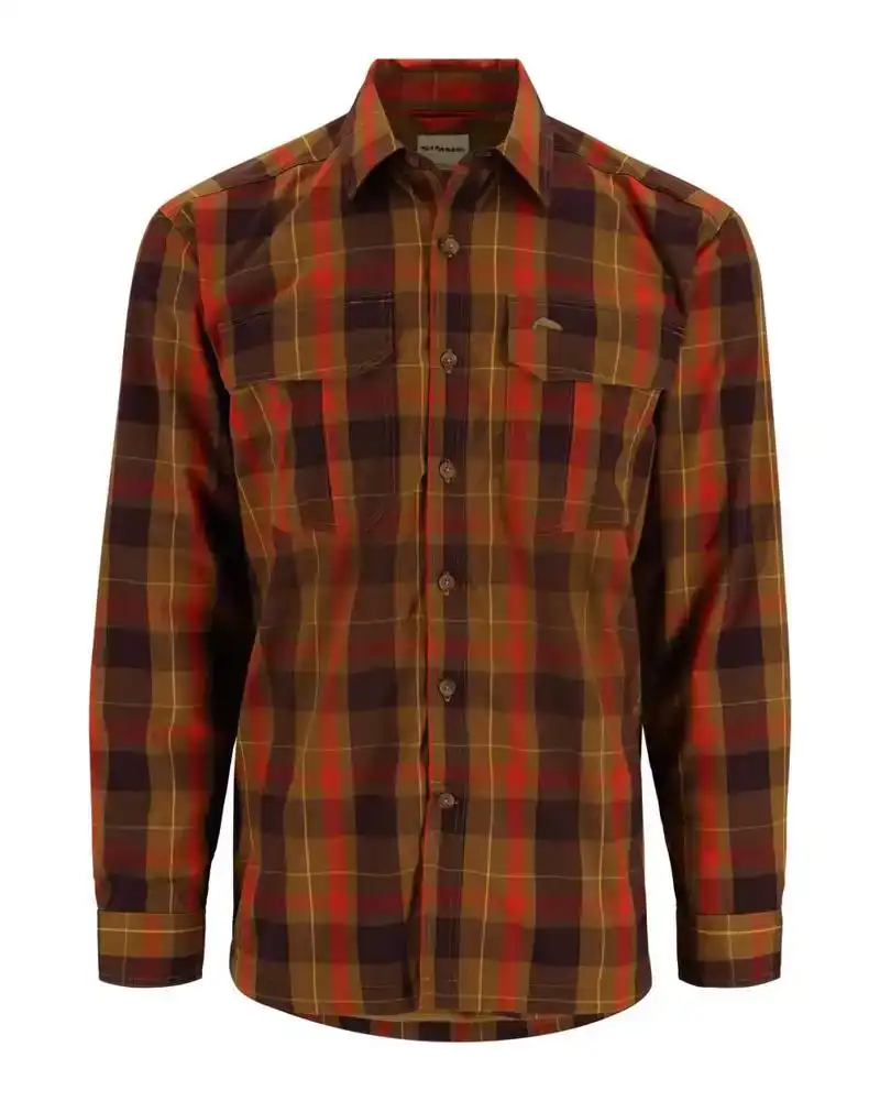ColdWeather Shirt Bronzeback Logan Plaid 3XL